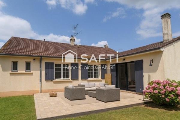 Potentiel pour cette charmante maison de plein-pied