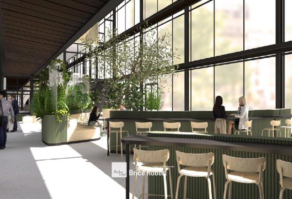 Bureaux à louer à Lyon avec espaces verts et grande modularité