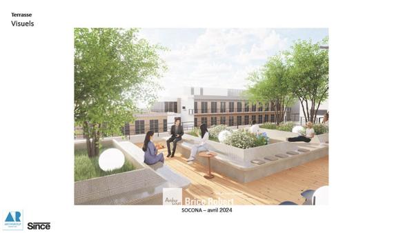 Bureaux à louer à Lyon avec espaces verts et grande modularité