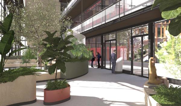 Bureaux à louer à Lyon avec espaces verts et grande modularité