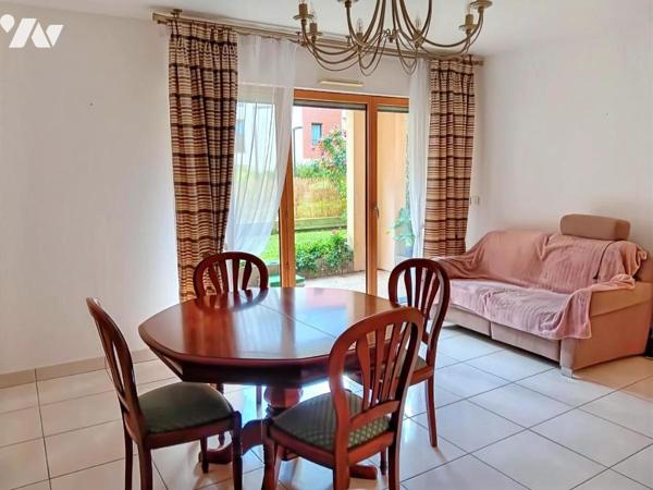 APPARTEMENT F2 EN REZ DE CHAUSSEE AVEC JARDIN