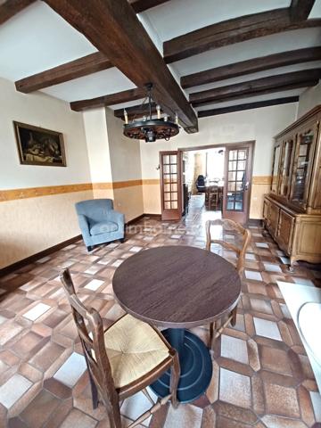 A VENDRE PROCHE DE LA BELGIQUE ET DU LUXEMBOURG MAISON DE VILLAGE A FINIR DE RENOVER 3 CHAMBRES