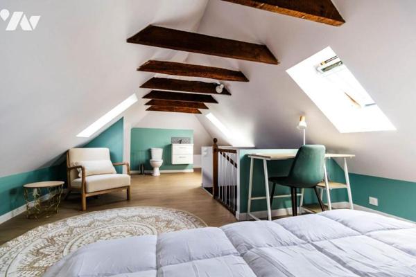 Ensemble immobilier composé de 6 chambres d'étudiants