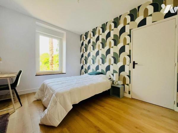 Ensemble immobilier composé de 6 chambres d'étudiants