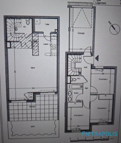 Appartement Duplex de 87m2