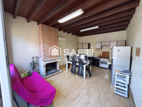 Immeuble de rapport de 2 locaux et un plateau R+1