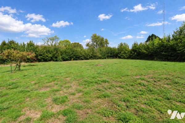 Exclusivité !
Grand terrain à bâtir de 1300 m² viabilisable – Environnement calme et agréable.