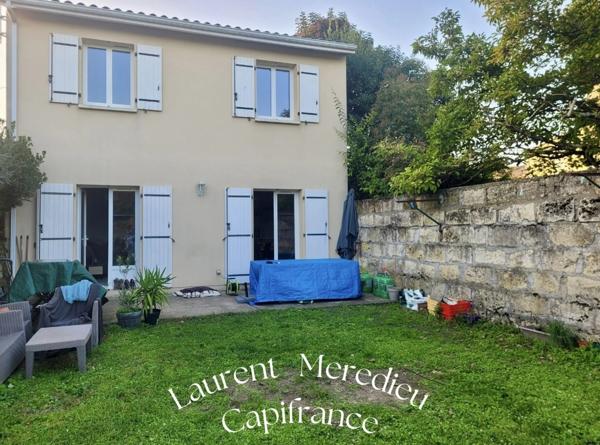 Appartement avec jardin à vendre 2 pièces SAINT ANDRE DE CUBZAC (33)