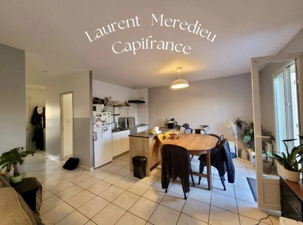 Appartement avec jardin à vendre 2 pièces SAINT ANDRE DE CUBZAC (33)