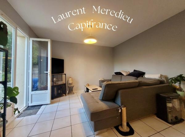 Appartement avec jardin à vendre 2 pièces SAINT ANDRE DE CUBZAC (33)