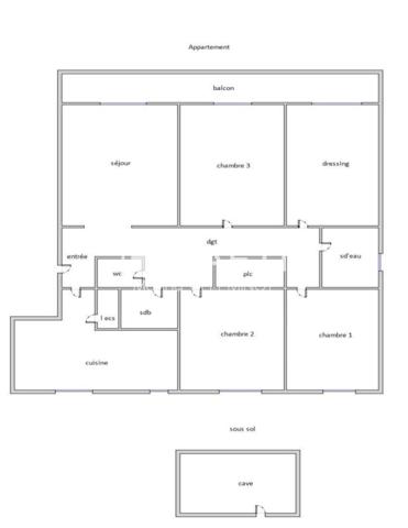 A vendre Appartement type 5 Reims