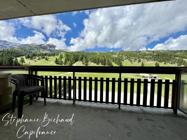 Dpt Hautes Alpes (05), à vendre SUPERDEVOLUY appartement T1 de 24,37m² terrasse de 6m²