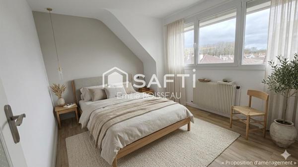 Maison  4 chambres sous sol jardin