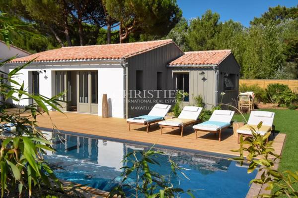 LE BOIS-PLAGE – SUPERBE VILLA ENTRE PLAGE ET COEUR DE VILLAGE