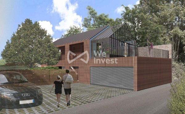 Nouveau, à 5min de Bailly, beau terrain à bâtir de 730m² avec projet accordé d'une maison de 152m²