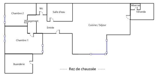 Maison à vendre 3 pièces 66 m² Sainte-Geneviève-des-Bois