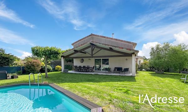 Exclusivité l'Adresse - Mondonville - Maison T6 de 168 m2 sur une parcelle de 847m2.