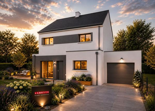 Terrain + Maison à vendre 10 pièces - 106 m²
