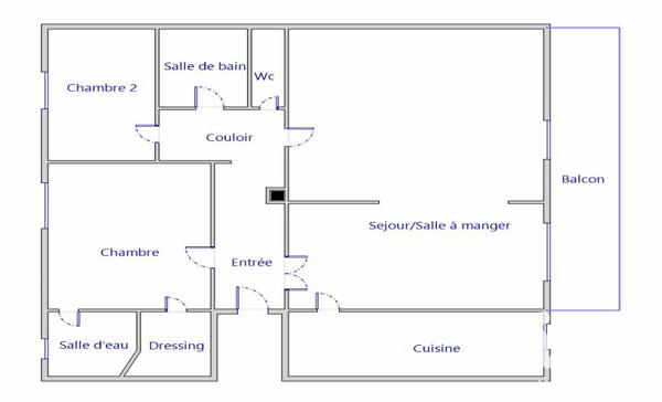 Appartement à vendre 4 pièces 95 m² Asnières-sur-Seine