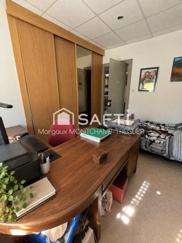 Rez-de-jardin de 85m², grand jardin, garage double