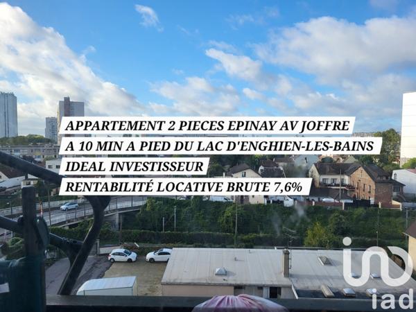 Appartement 2 pièces de 38 m² à Épinay-sur-Seine (93800)