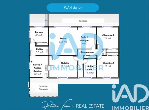 Maison à vendre 5 pièces 110 m² Le Taillan-Médoc