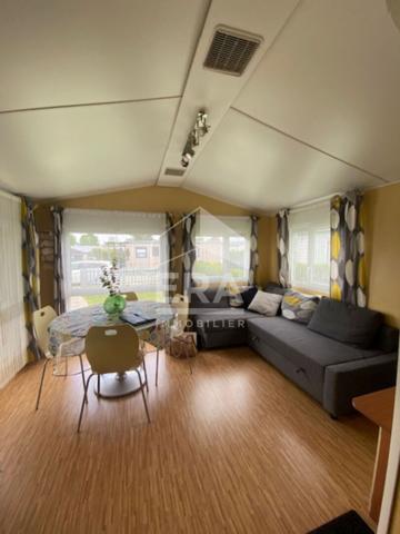 A Vendre - Mobil home 3 pièces + parcelle 250 m² - Villers Sur Authie