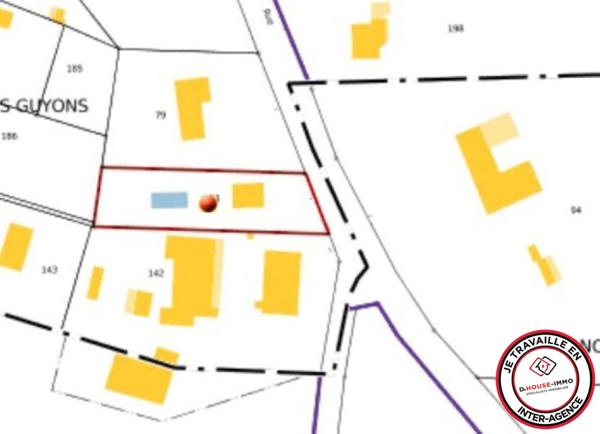 Terrain à vendre de 1 374 m²