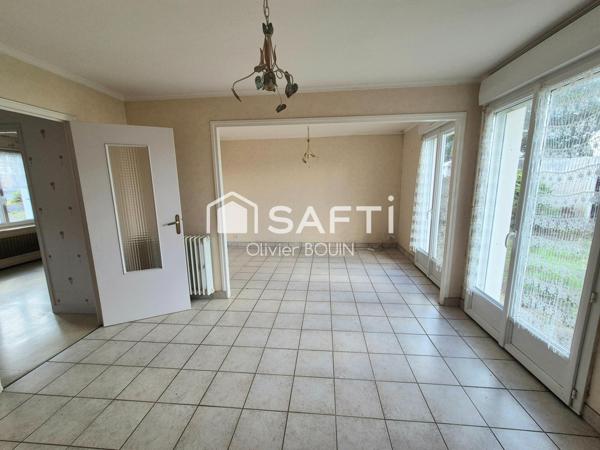 Maison de plein pieds en impasse au calme