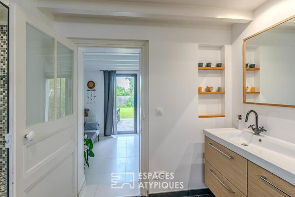 Maison de charme revisitée au coeur de Gourmalon