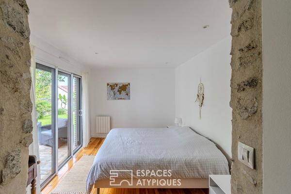 Maison de charme revisitée au coeur de Gourmalon