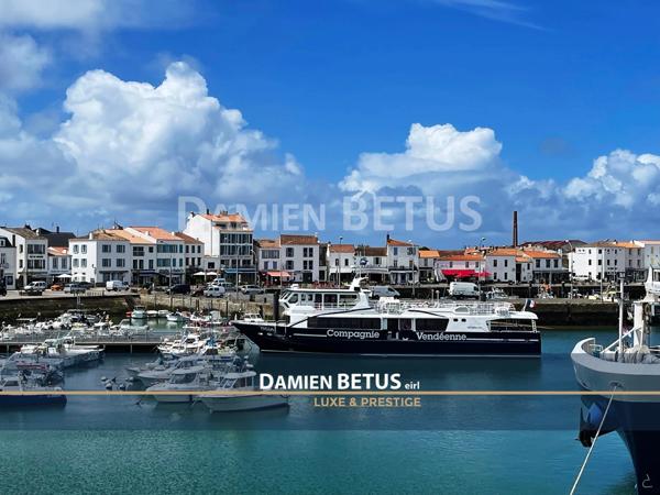 Maison à vendre 3 pièces L'ILE D'YEU (85) PORT-JOINVILLE, au calme, avec jardin.