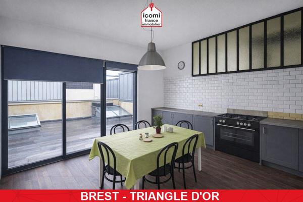 A VENDRE - BREST TRIANGLE D’OR – MAISON D’EXCEPTION – 255 M² – 5 CHAMBRES – 4/5 STATIONNEMENTS