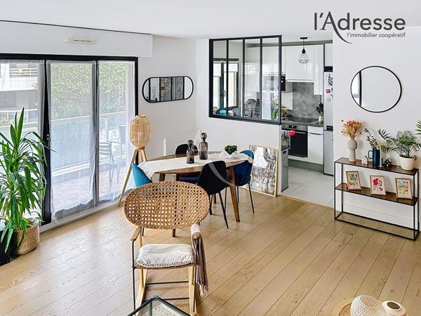 Suresnes République - Appartement 3 pièces 63m² avec terrasse - Cave et parking