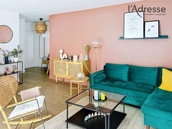 Suresnes République - Appartement 3 pièces 63m² avec terrasse - Cave et parking