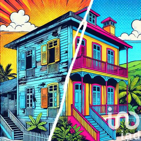 Maison 3 pièces de 55 m² à Sainte-Anne (97227)