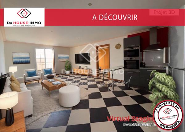 Appartement à vendre 2 pièces de 60 m²