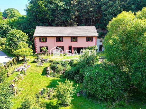 Maison avec terrain arboré et ruisseau – Harsault