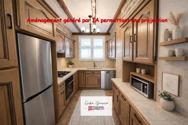 Maison indépendante 115 m² Vie de plain-pied  2 garages  Aplemont Le Havre