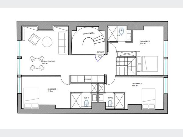 Appartement à Vendre à LILLE 300000 € *