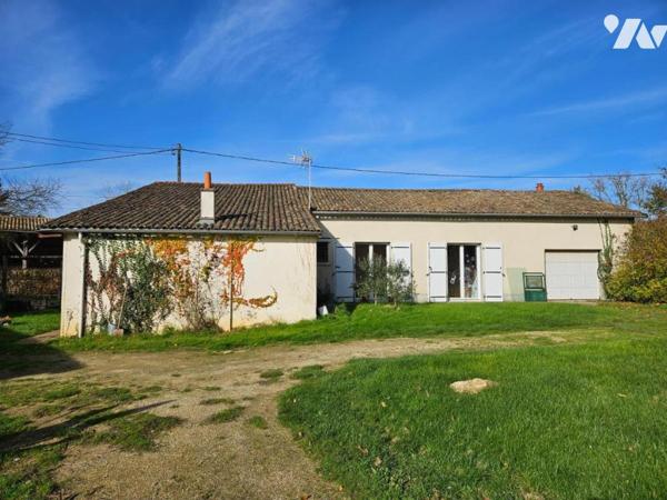 A vendre : Maison spacieuse de 162m² à Ceaux en Couhé, VALENCE-EN-POITOU (86700)