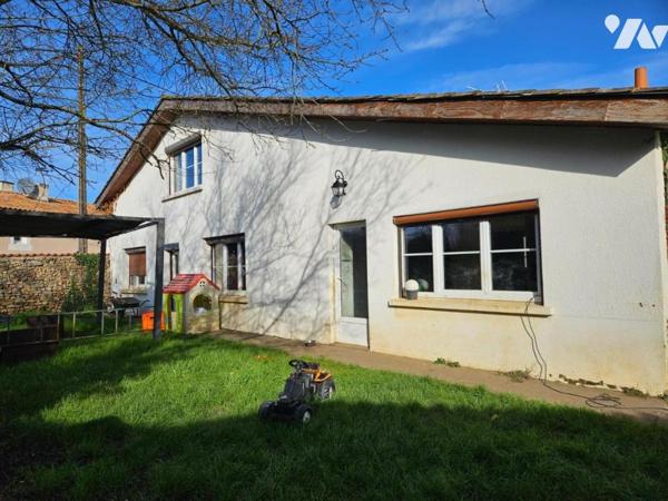 A vendre : Maison spacieuse de 162m² à Ceaux en Couhé, VALENCE-EN-POITOU (86700)