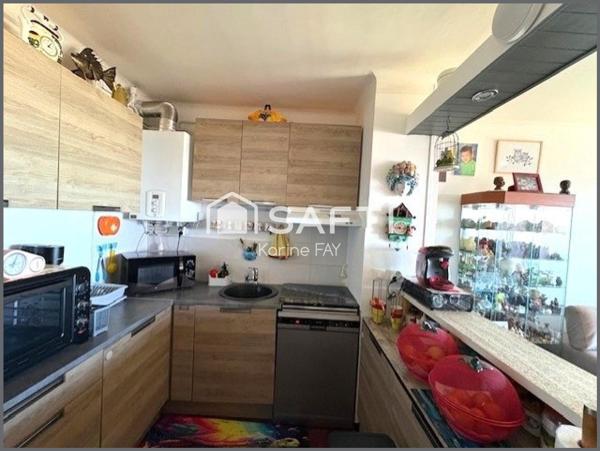 Appartement traversant – Vue mer – Résidence front de mer – Balcon - Parking
