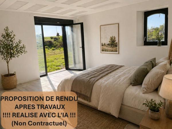 Superbe propriété de 26 ha : 2 maisons à rénover + 1 étang de 5ha
