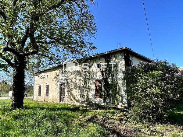 Superbe propriété de 26 ha : 2 maisons à rénover + 1 étang de 5ha