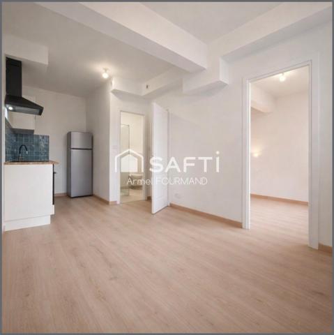 SAINT-GELAIS – T2 entièrement rénové – 29 m² – Parking
