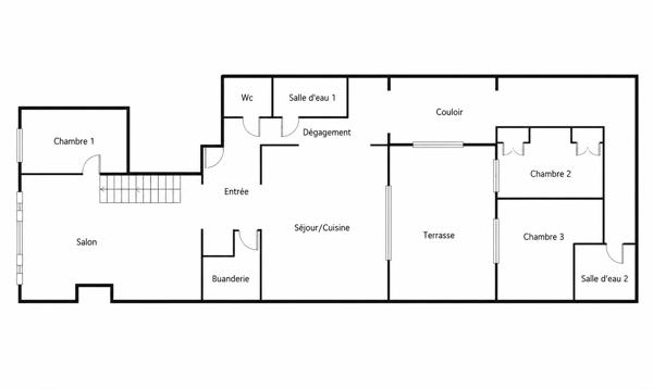 LONGCHAMP — Appartement — 4 pièces Marseille (13004)