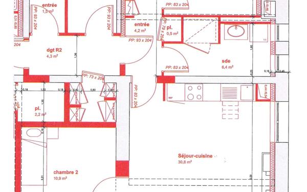 Appartement à vendre    3 pièces •  Argentan