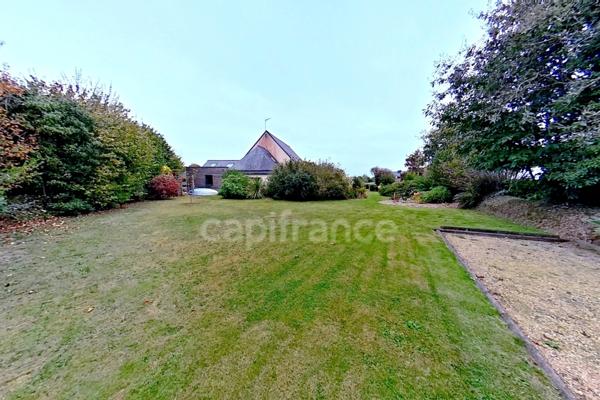 Dpt Cotes d’Armor (22) -à vendre -PLEUMEUR-BODOU - Crec’h Lagadurien - Maison T9 – 200 m² - 7 chambres -Terrain clos 1 661 m² - Double garage - Appartement indépendant - Environnement recherché - Visi