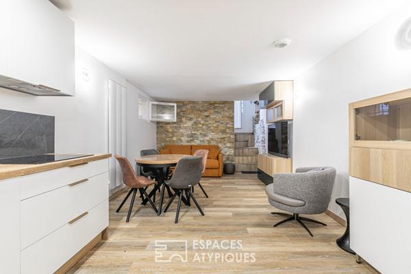 Maison de ville en coeur d’ilot proche de la rue du Poteau